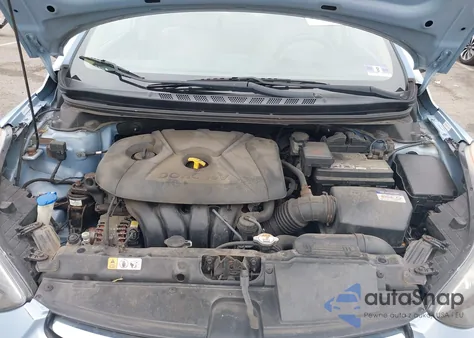 2012 Hyundai Elantra Gls (Ulsan Plant) from USA, damaged, VIN KMHDH4AE1CU322523